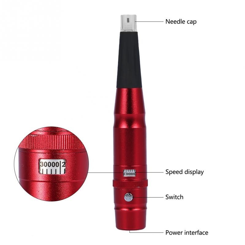 (hàng Mới Về) Máy Xăm Lông Mày / Lông Mày / Môi Dạng Xoay Tiện Dụng | BigBuy360 - bigbuy360.vn