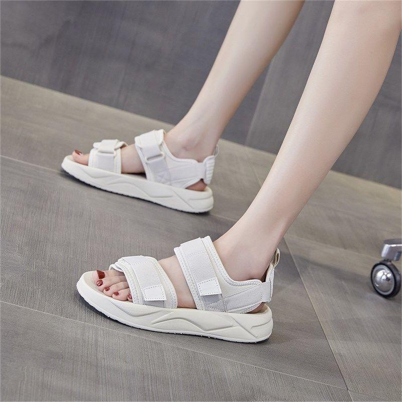 Dép sandal nữ đế bệt hai quai (3 MÀU) hot trend MSP HDST