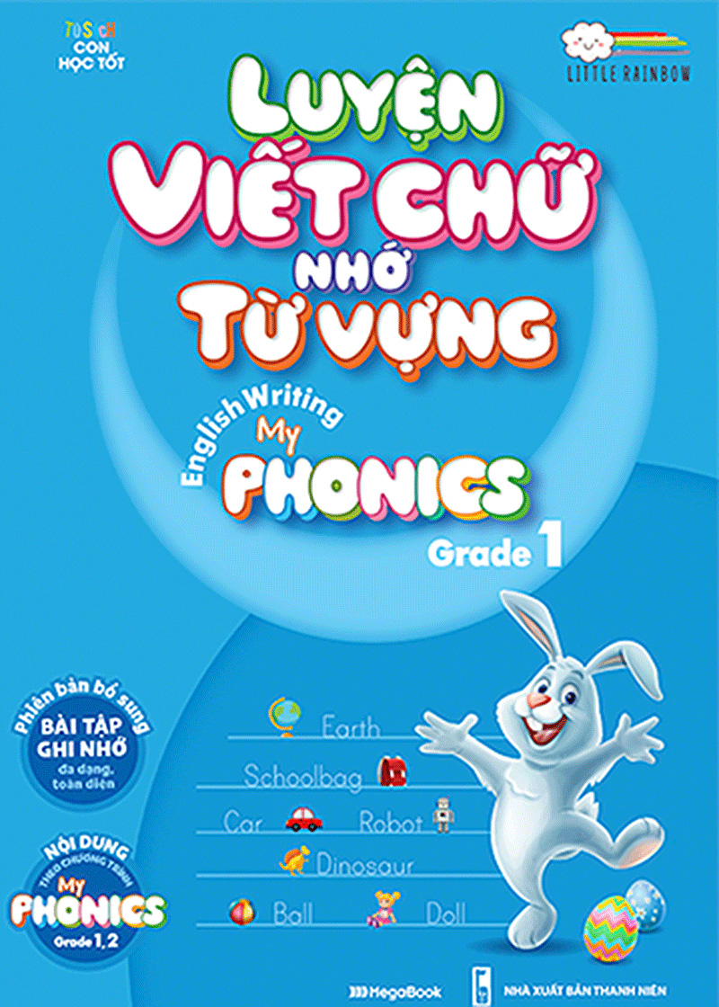 Sách Luyện Viết Chữ Nhớ Từ Vựng - English Writing My Phonics Grade 1