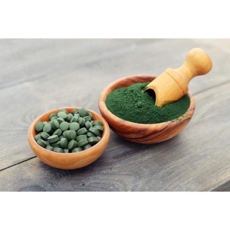 Mặt Nạ Viên Tảo Xoắn Spirulina Nhật Bản