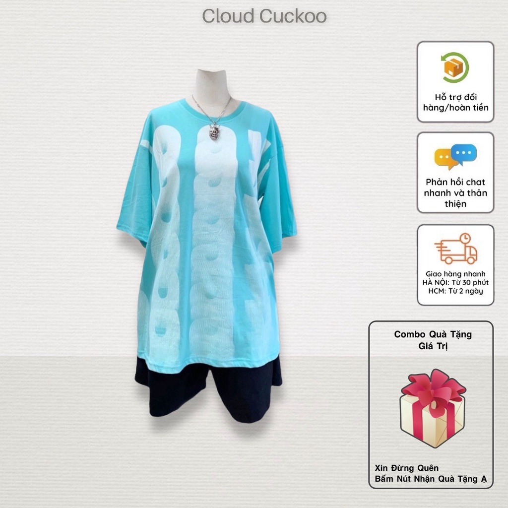 Áo Thun Unisex Phong Cách In Nhiều Chữ - Mã Số: F2260