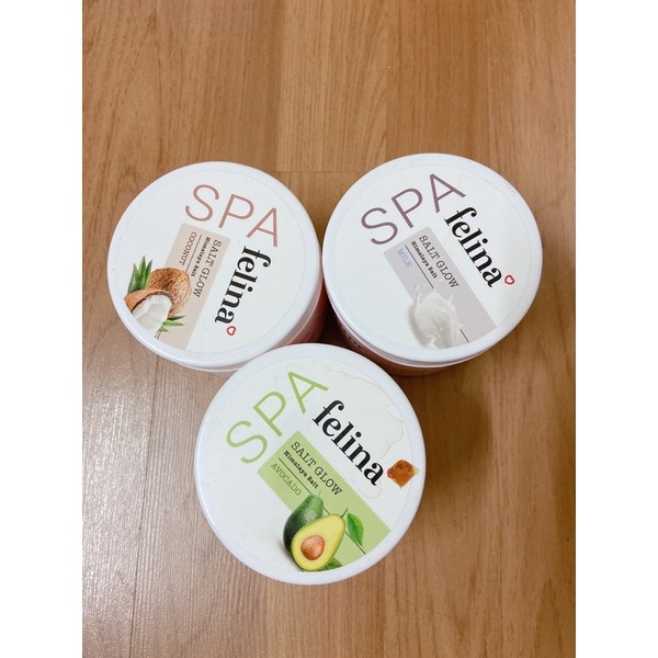 Muối tắm tẩy da chết body Felina 500g