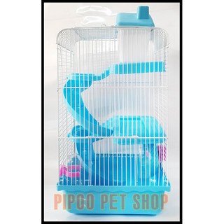 Lồng hoàng tử 3 tầng cho hamster