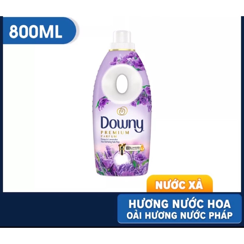 SIÊU KHUYẾN MÃI Nước xả vải Downy Premium Parfum chai HOA OẢI HƯƠNG 800ml