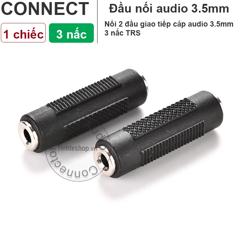 Đầu nối 3.5mm TRS 1 chiếc - Jack cắm nối dây 3.5