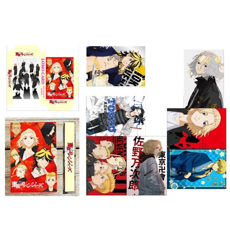 bộ 30 ảnh Lomo card Tokyo revengers có hộp đựng/lomo Card anime Tokyo revengers