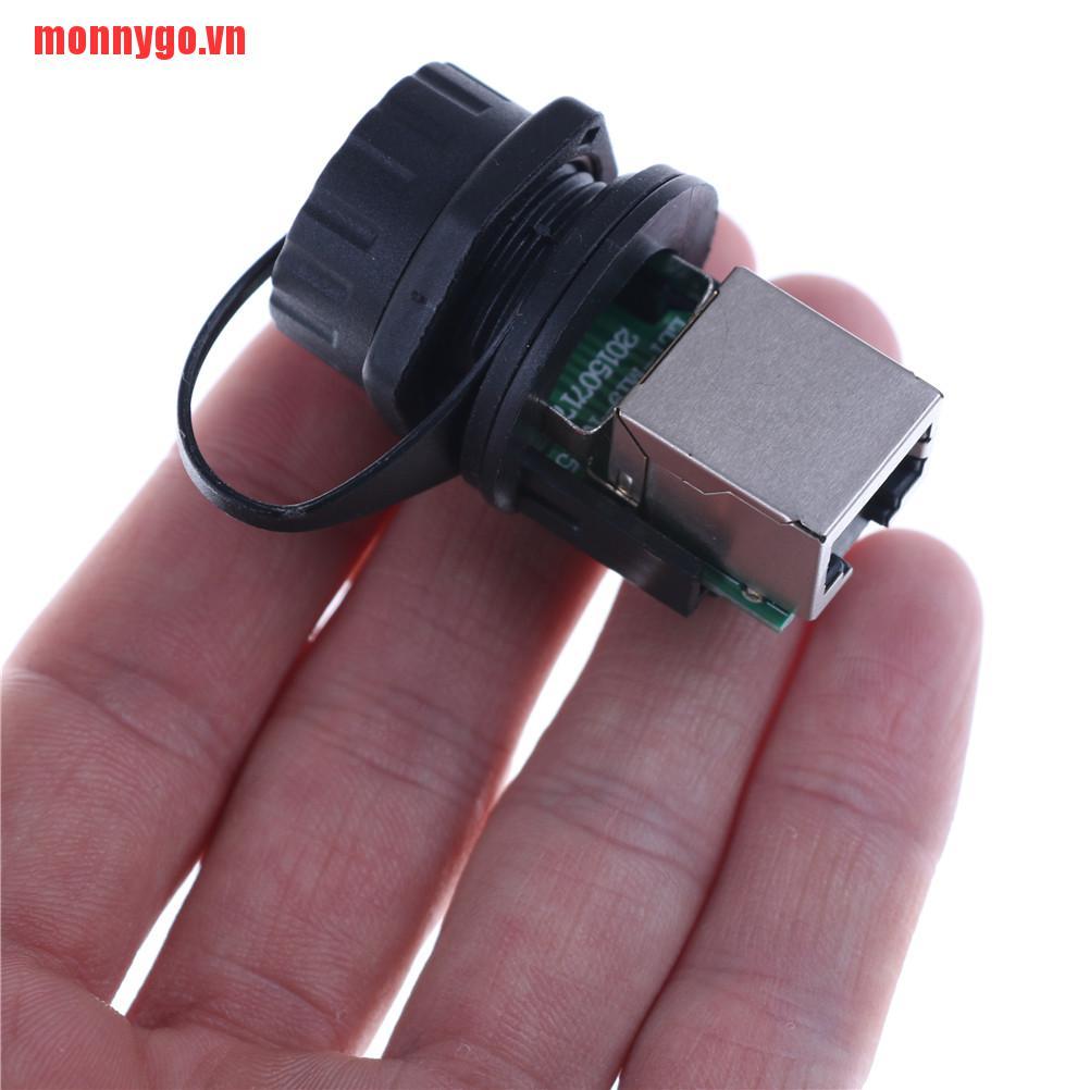 Đầu Cắm Kết Nối Mạng Lan Ip68 Rj45 Chống Thấm Nước