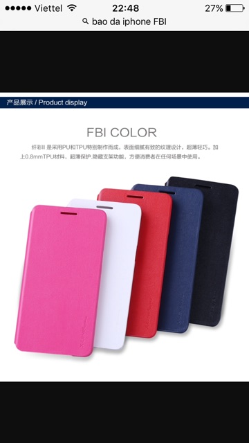 Bao Ip5/6/6plus Chính Hãng FIB