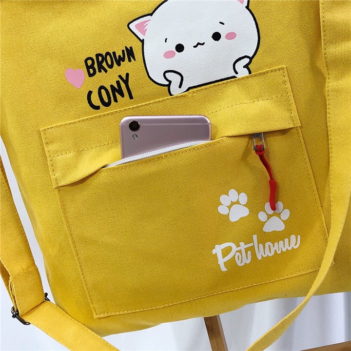 Túi tote size đại cony đáng yêu có ảnh thật