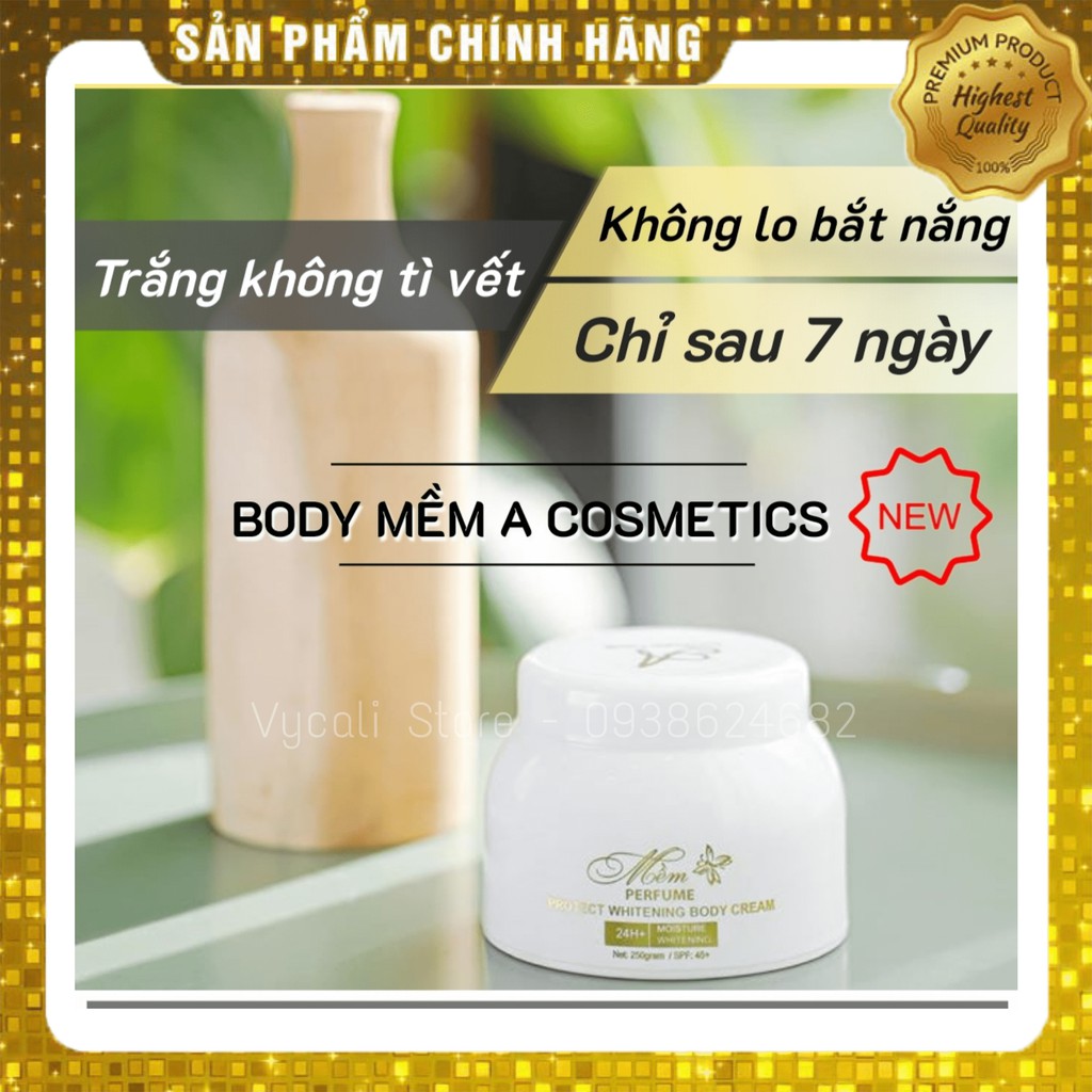 (Chuyên sỉ) Kem Body Mềm Nước Hoa 2020 Acosmetics💥 Chính Hãng 100%💥Kem Dưỡng Trắng Da Toàn Thân Cao Cấp 💥 250gram