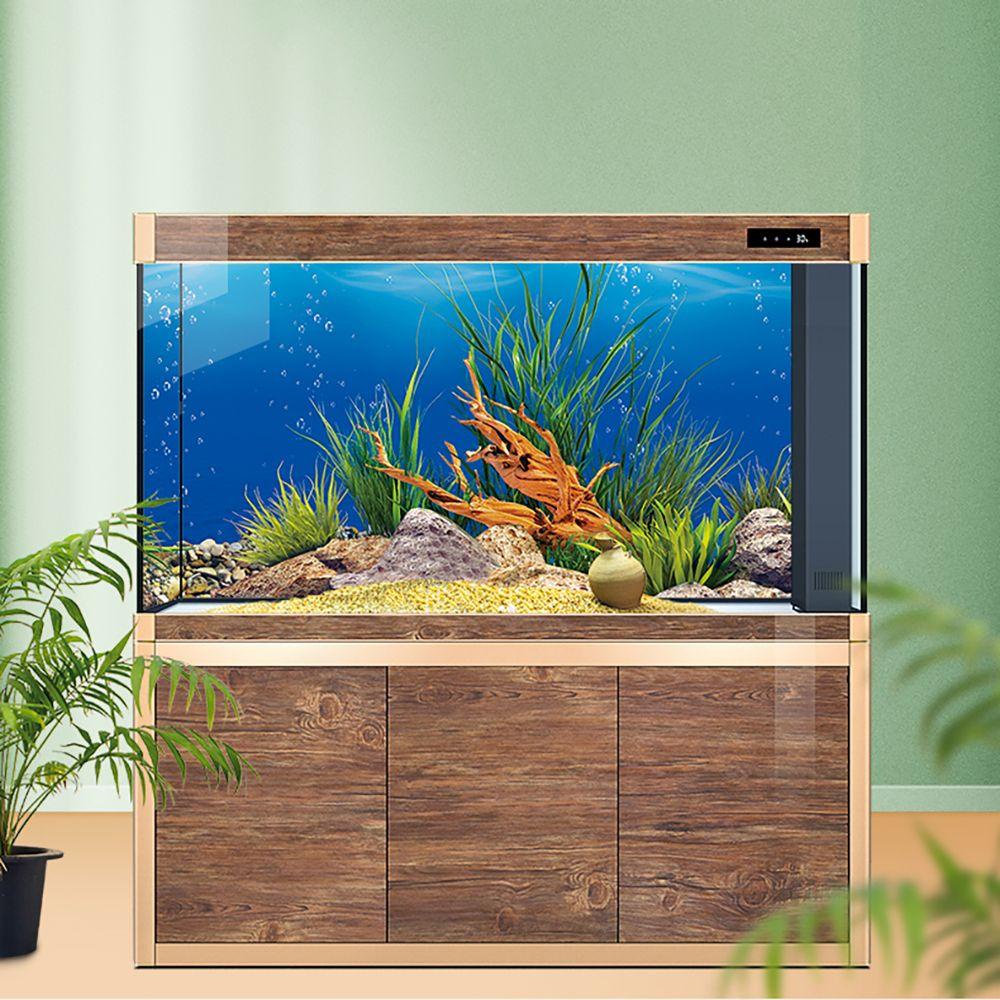 1 Miếng Dán Trang Trí Bể Cá 3D Màu Sắc Tươi Sáng