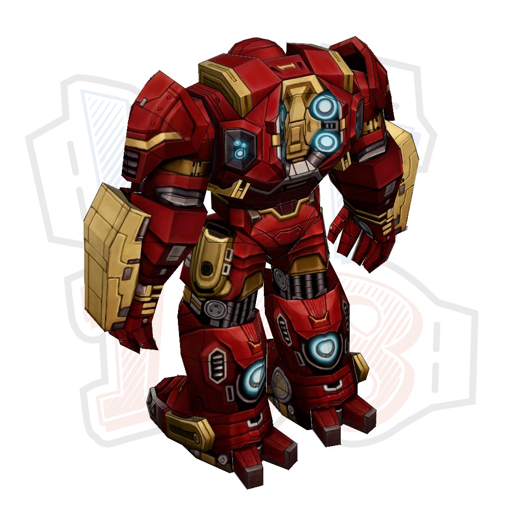 Mô hình giấy Anime Game Hulkbuster ver 2 - Avengers 2