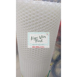 [ Khổ 1m2 x 1m] Lưới nhựa mắt cáo màu trắng