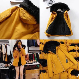 ÁO KHOÁC KAKI 3 LỚP MŨ LÔNG