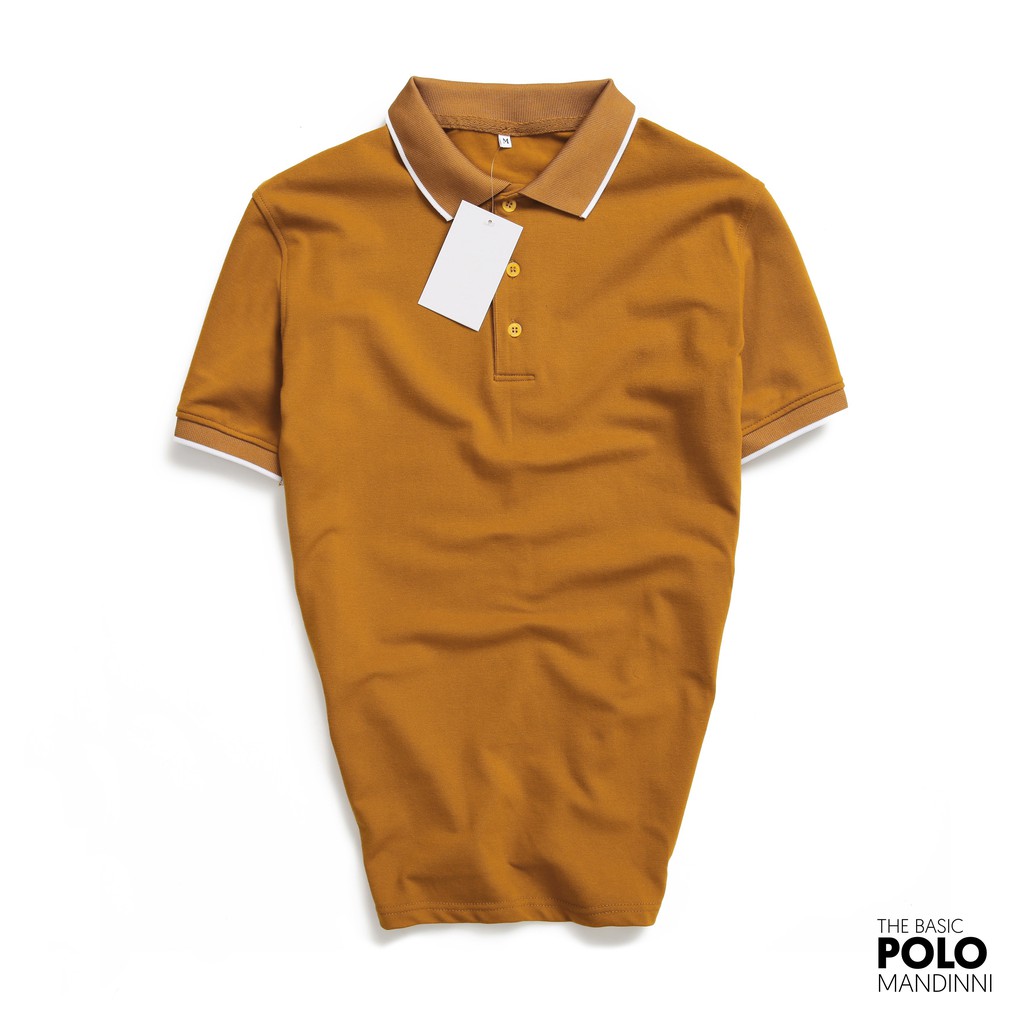 Áo thun nam phối viền Mandinni | BigBuy360 - bigbuy360.vn