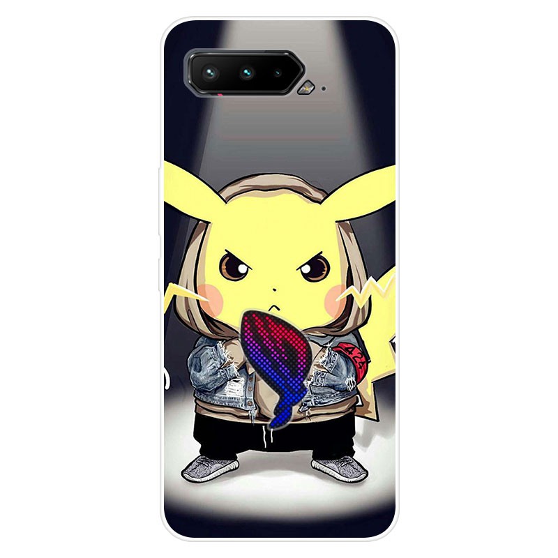 Ốp điện thoại silicone TPU hoạt hình mềm cho Asus ROG Phone 5 ZS673KS