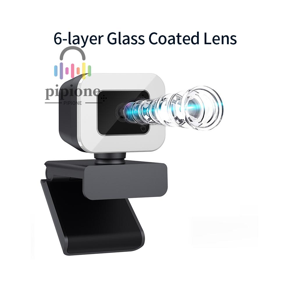 Webcam X2K Có Micro Và Đèn Led Chống Ồn Cho Máy Ảnh | BigBuy360 - bigbuy360.vn
