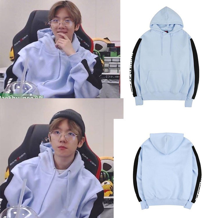 ÁO HOODIE BAEKHYUN EXO LÓT NHUNG