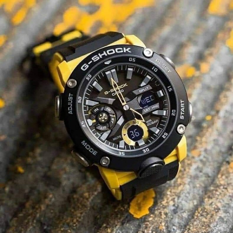 ĐỒNG HỒ NAM CHÍNH HÃNG Casio Gshock GA-2000-1A9 Quartz