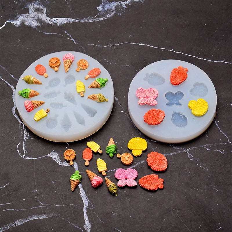 Khuôn Silicone Làm Bánh Hình Nón Tiện Dụng