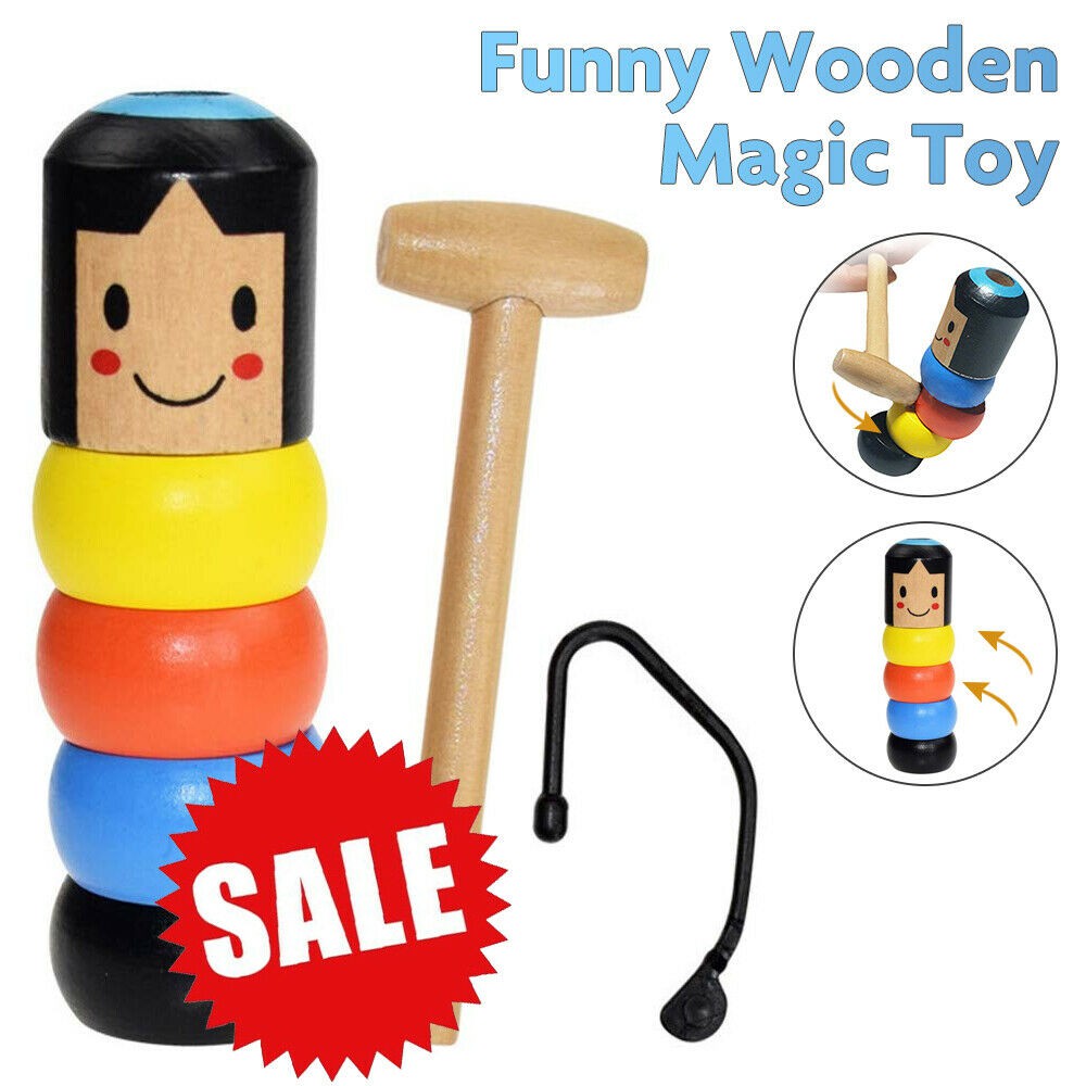 Bộ đồ chơi phép thuật bằng gỗ sáng tạo cho bé