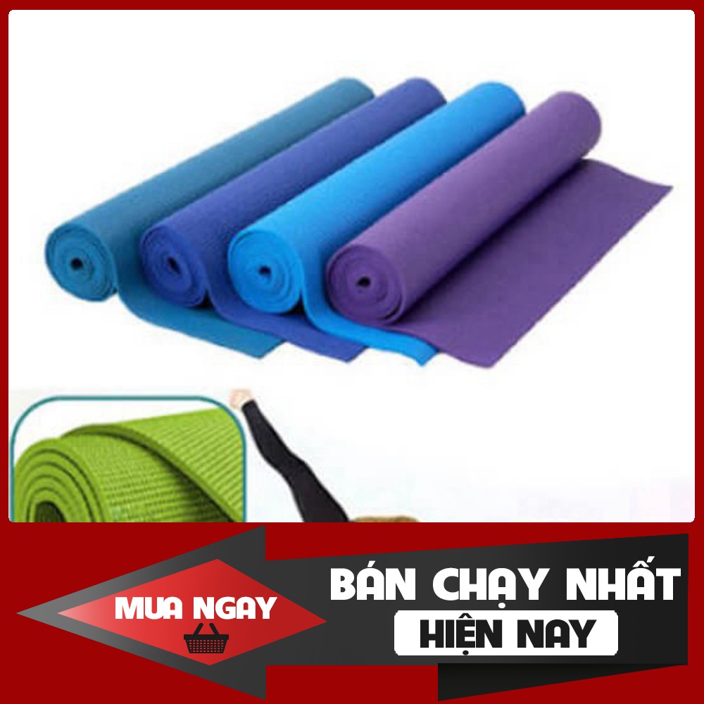 [FREESHIP] Thảm Tập Yoga Chống Trơn Trượt ( Tặng kèm túi đựng thảm) - KGR - Hàng chất lượng, cam kết giá tốt nhất miền n