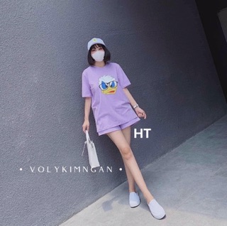 Bộ nữ vịt đeo kính