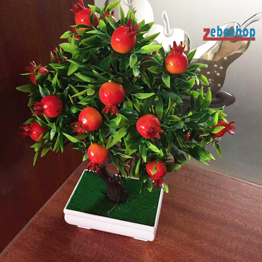 1 Chậu Cây Bonsai Nhân Tạo Trang Trí Sân Khấu / Tiệc Cưới