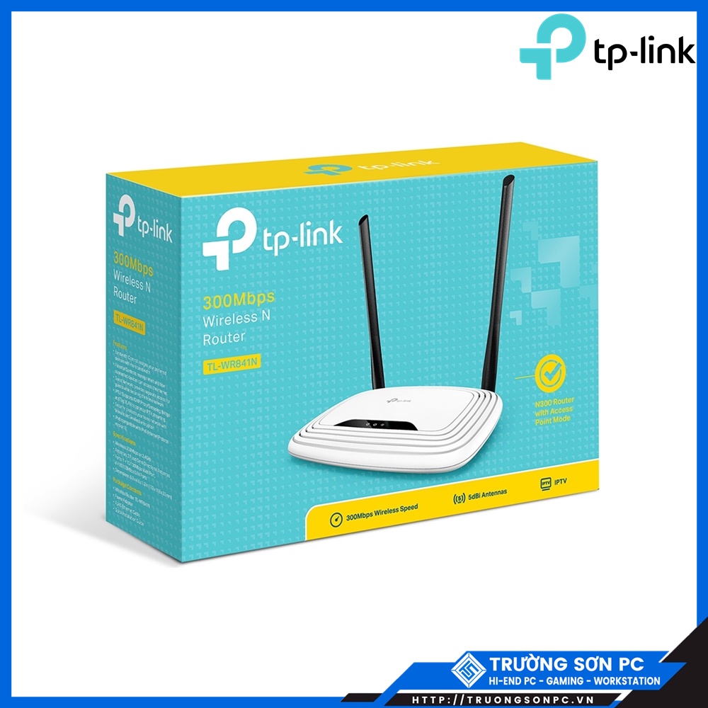 Bộ Phát Wifi TP-Link TL-WR841N 2 Dâu 300Mbps | Router Wifi 841N