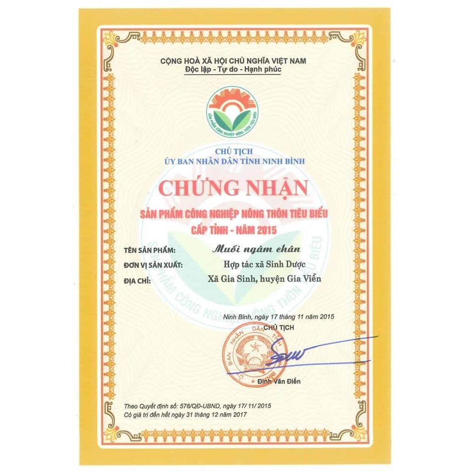 Muối ngâm chân Sinh Dược 550gr 100% thiên nhiên