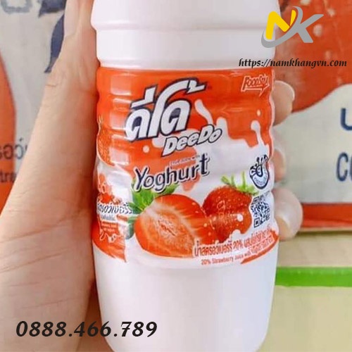 Sữa chua uống Deedo Thái Lan 150ml( thùng 96 chai)