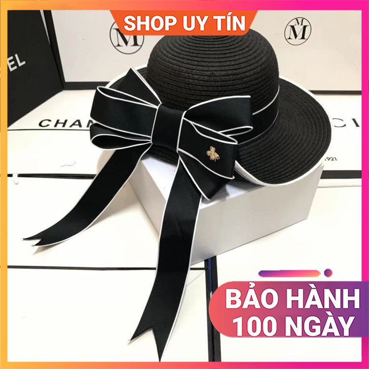 Mũ Đi Biển - Nón Cói Rộng Vành Vintage Cao Cấp Nữ Đẹp