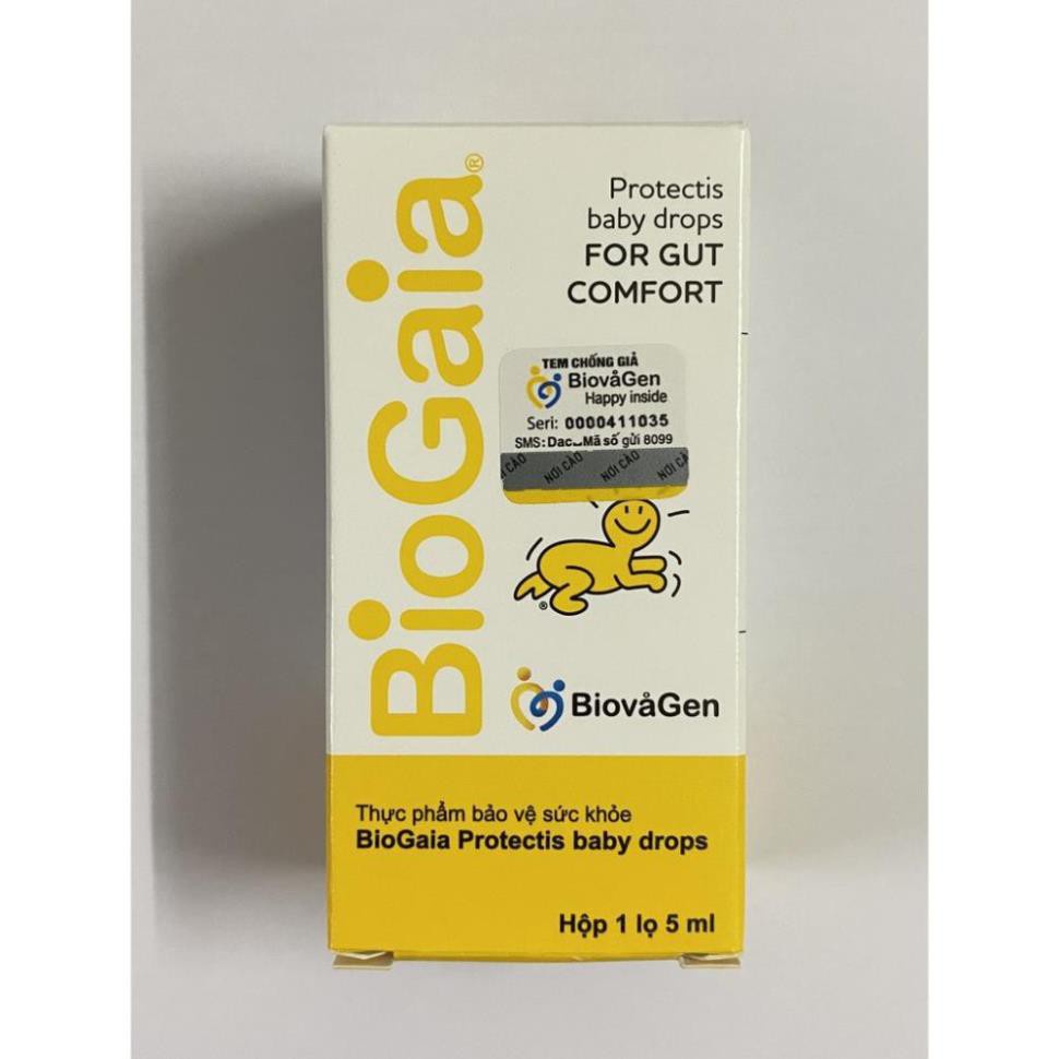 BioGaia Protectis baby drops hỗ trợ táo bón, lợi tiêu hóa cho trẻ