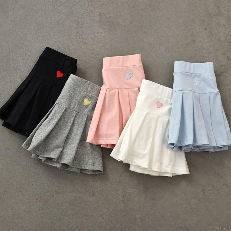 Chân váy bảo hộ vải cotton mỏng thời trang cho bé gái