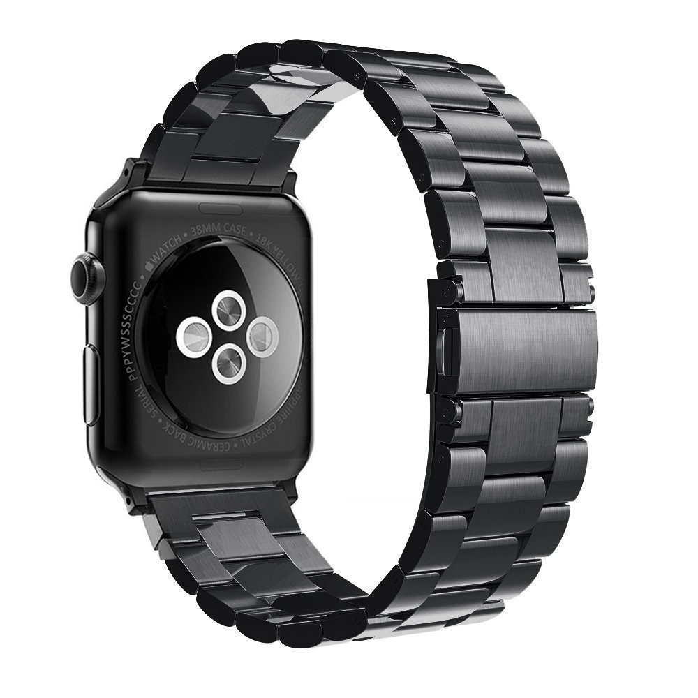 Dây đeo thay thế chất liệu thép không gỉ kiểu dáng cổ điển cho Apple Watch 1 2 3 4 5 6 SE