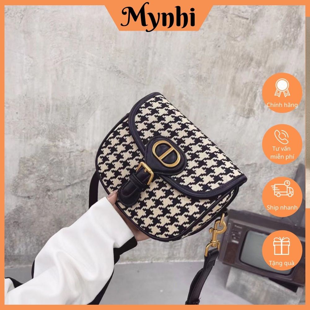 Túi xách thời trang SHOPMYNHI, đeo chéo đeo vai, đi chơi dự tiệc phong cách Hàn Quốc SMN241