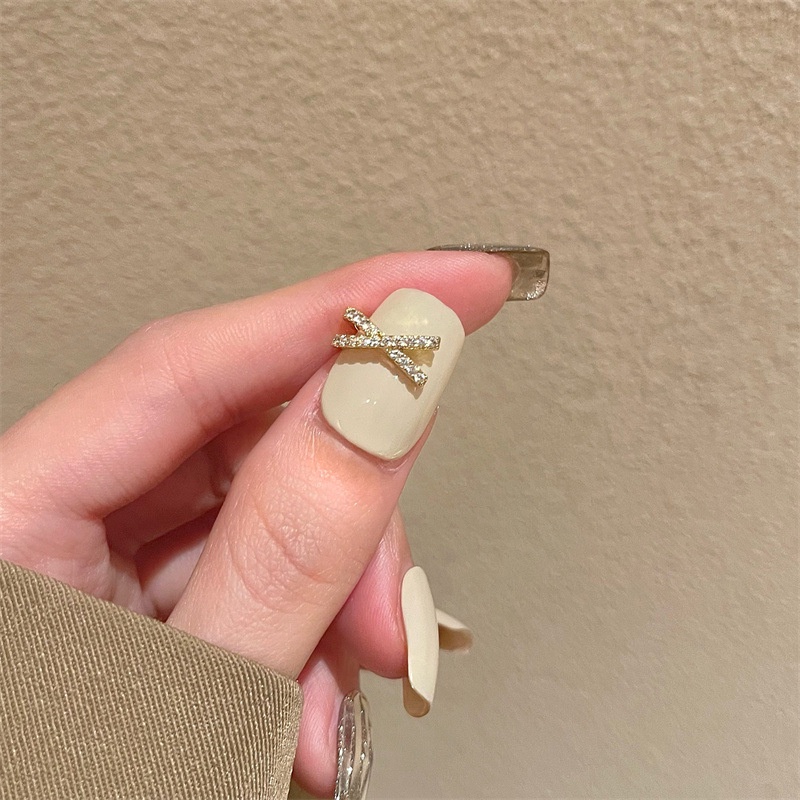 Khuyên tai kẹp vành một bên không bấm lỗ K100 bằng hợp kim mạ vàng (1 chiếc)