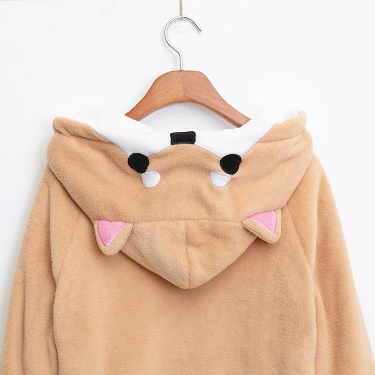 Áo hoodie nữ in họa tiết Sume Shiba Inu Husky dễ thương