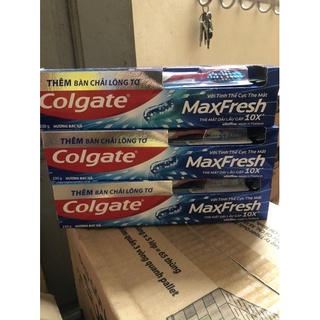 Kem Đánh Răng Colgate Maxfresh 230gr tang ban chai