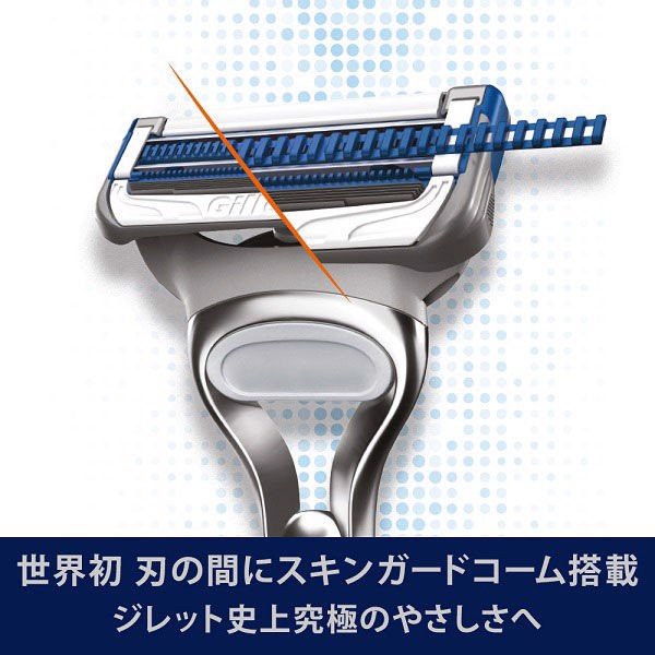 Dao cạo râu Gillette Skinguard Nhật Bản thiết kế đặc biệt dành cho da nhạy cảm, da mụn