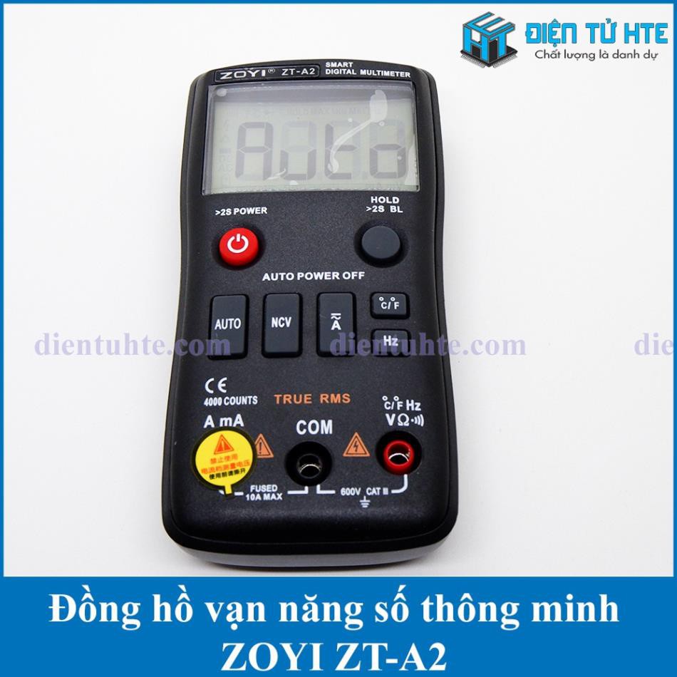 Đồng hồ vạn năng số thông minh ZOYI ZT-A2 True RMS