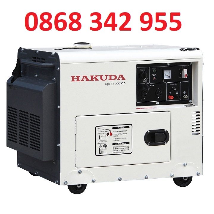 Máy Phát Điện Chạy Dầu 5Kw Hakuda HKD 9500EX