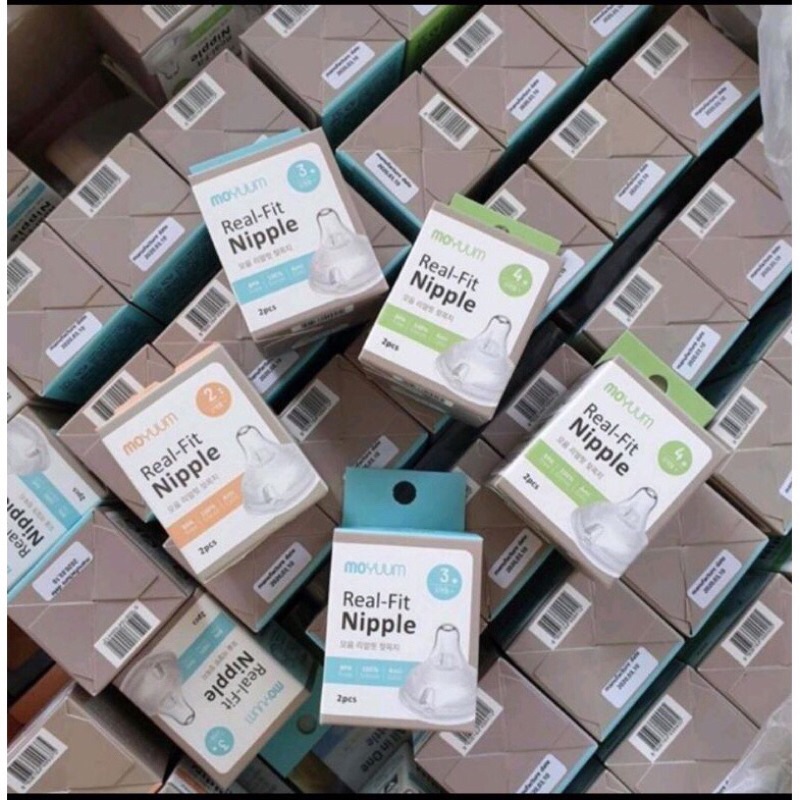 Núm ti tay thế bình Moyuum Hàn Quốc đủ size 1/2/3/4