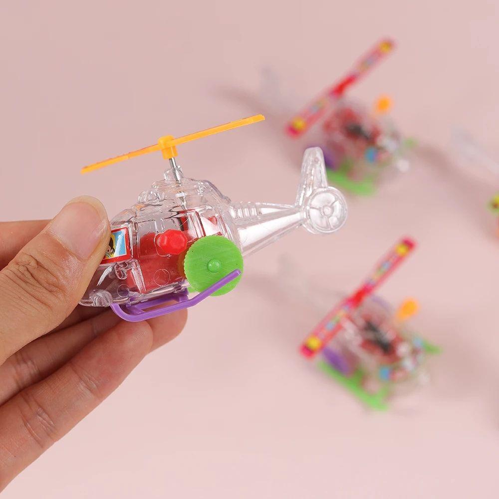 Set 5 Trực Thăng Đồ Chơi Trong Suốt Cho Bé Trai