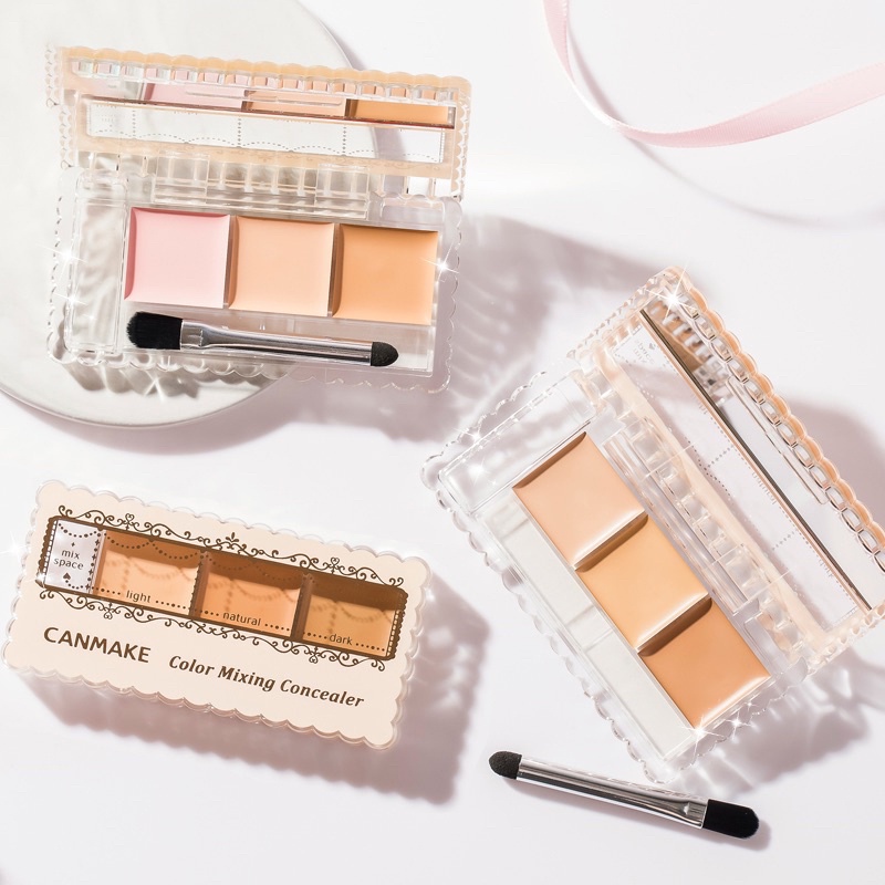 Kem Nền Che Khuyết Điểm Canmake Color Mixing Concealer 3,9g. #01 Light Beige
