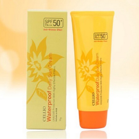 Kem chống nắng Cellio Waterproof Daily Sun Cream SPF50