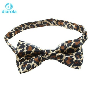 Cà Vạt Nơ Họa Tiết Da Báo Cho Nam