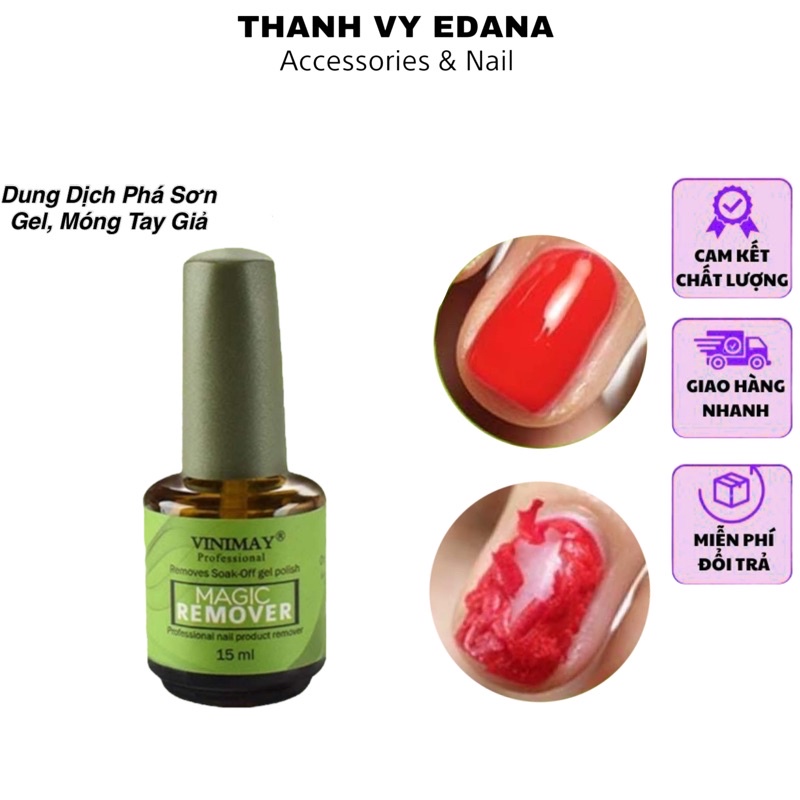 Chai Phá Gel, Dung Dịch Phá Sơn Gel Nail [Thanh Vy Nail]