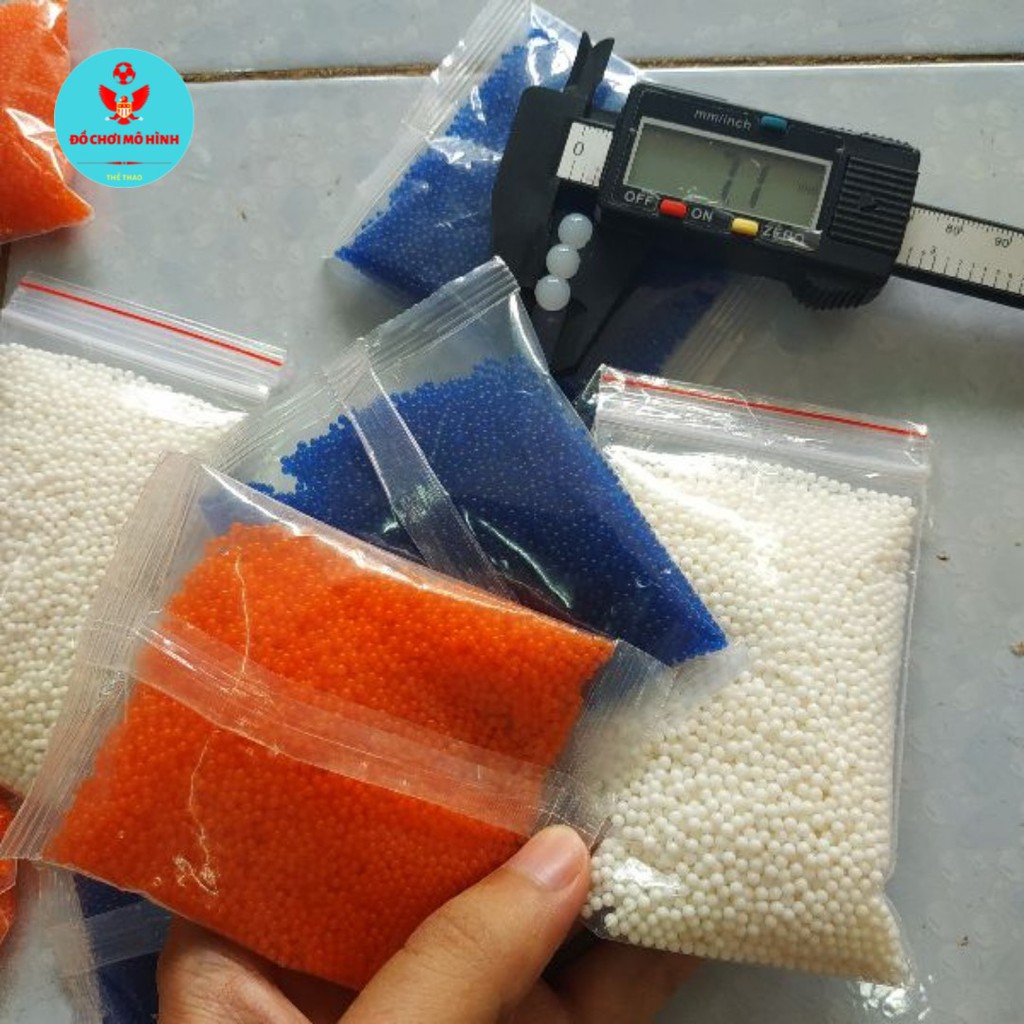 Túi 10.000 hạt nở 7mm hạt tinh thể trồng cây thủy sinh trang trí nhà cửa, đồ chơi đạn nước cho bé