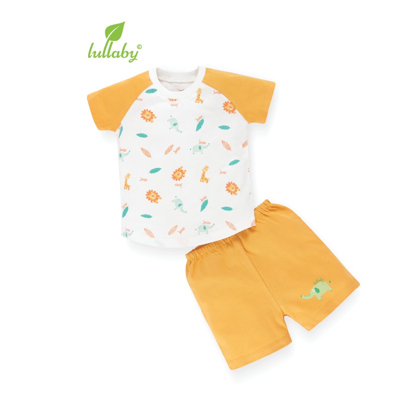 Lullaby - Bộ quần áo cộc tay raglan BT - NH626P - BST XUÂN HÈ 2021